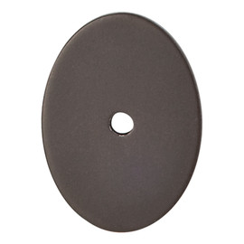 Large Oval Backplate 1-3/4" L Oil Rubbed Bronze