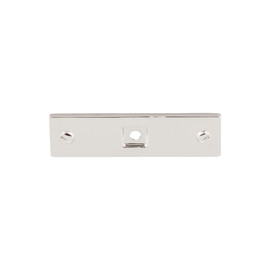 Channing Backplate 3" Polished Nickel