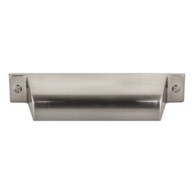 Channing Cup Pull 3 3/4" C/C Brushed Satin Nickel