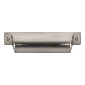 Channing Cup Pull 3 3/4" C/C Brushed Satin Nickel