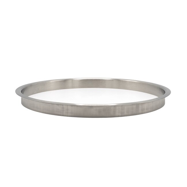 12" Dia x 1" H| 304 Stainless Steel | Trash Liner | TL-062 Series