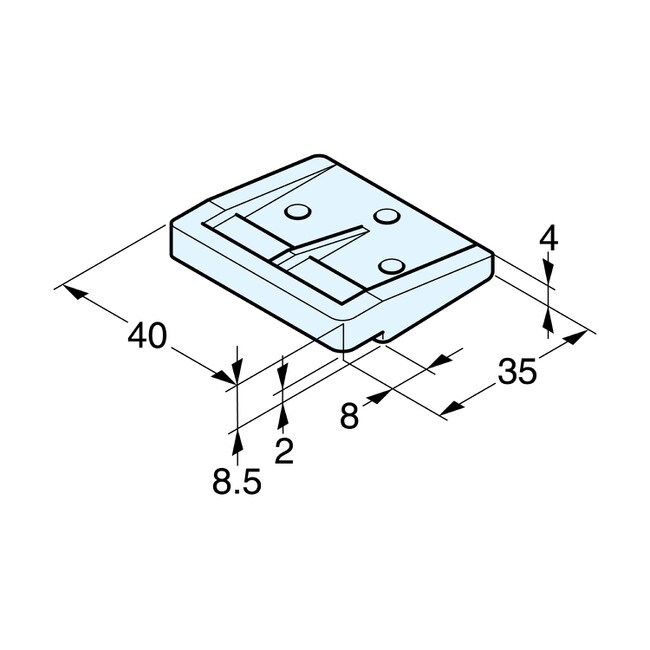 TLF-ST03W Counter Plate
