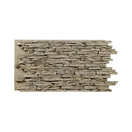 2ft H x 4ft W | Standard | Interlocking Stacked Stone Faux Panel