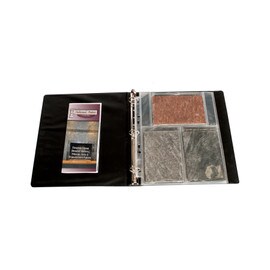 Translucent Stone Veneer Sample Binder
