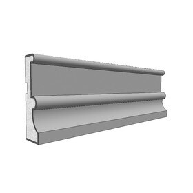 8" High x 2-1/2" Deep Traditional Series Acrocore EPS Water Table Moulding 8' Length
