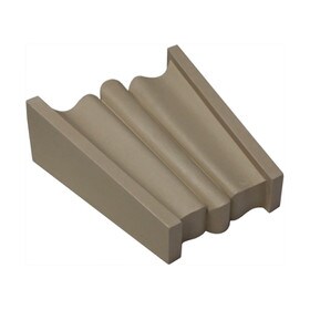 2-3/4in H x 7-1/2in Proj | Unflnished Polyester Resin | Flexible Made to Fit Moulding
