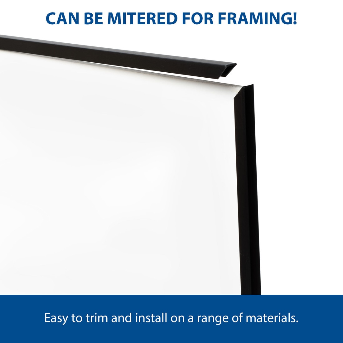 1/4in | Rigid Styrene | U Channel Moulding | 141 Series