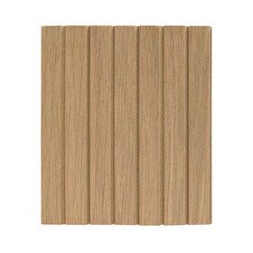 Unfinished Decorative Tambour | 3/4in Centers | 4ft x 8ft