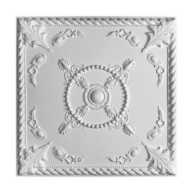 Laminated Rigid Vinyl Ceiling Tile | 2ft x 2ft | Alexander Pattern