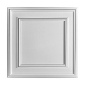 Laminated Rigid Vinyl Ceiling Tile | 2ft x 2ft | Cambridge Pattern