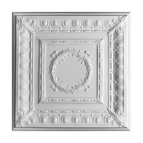 Laminated Rigid Vinyl Ceiling Tile | 2ft x 2ft | Empire Pattern