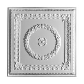 Laminated Rigid Vinyl Ceiling Tile | 2ft x 2ft | Evangeline Pattern