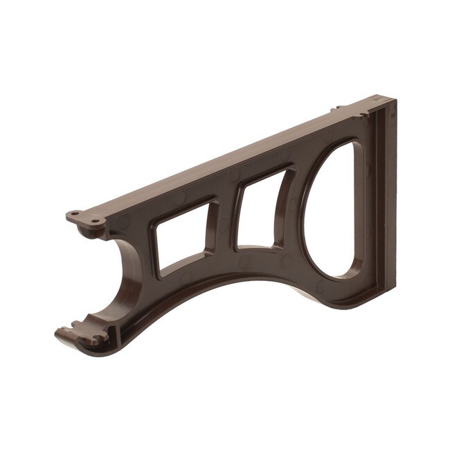White New Style Shelf & Rod Center Support