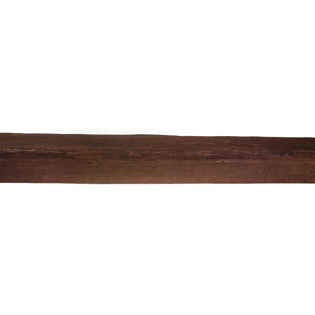 5-7/8in W x 3-15/16in H | Polyurethane Vintage Faux Wood Beam | 15'6" Long