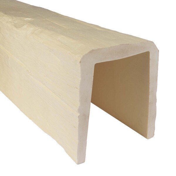 10in W x 12in H | Polyurethane Vintage Faux Wood Beam | 15'6" Long
