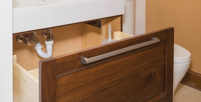 18in x 18in x 1/4in Thick | Cold Rolled Steel (Raw) Finish | Cold Rolled Stell Floating Steel Vanity Countertop Support Bracket