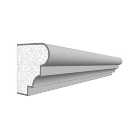 4-1/2" High x 4" Deep Acrocore EPS Water Table Moulding 8' Length