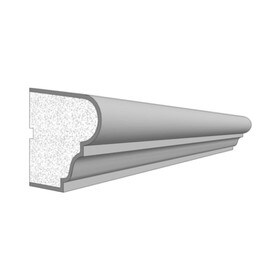4" High x 4" Deep Acrocore EPS Water Table Moulding 8' Length