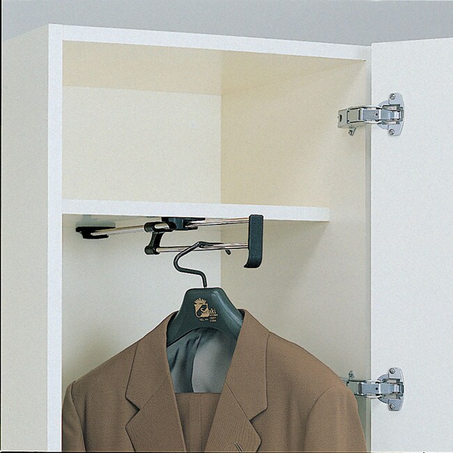 24-23/32" Extended Length Nickel Finish with Black Nylon Extension Hanger