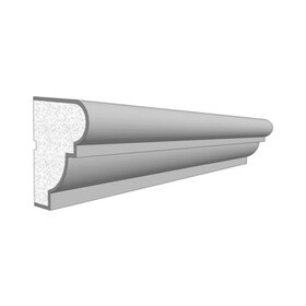 5-1/8" High x 4" Deep Acrocore EPS Water Table Moulding 8' Length