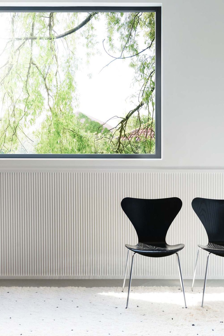 Orac Decor | Purotouch High Density Polyurethane | 3D Wall Covering | Modern Zigzag Wall Element | Primed White | 9-7/8in H
