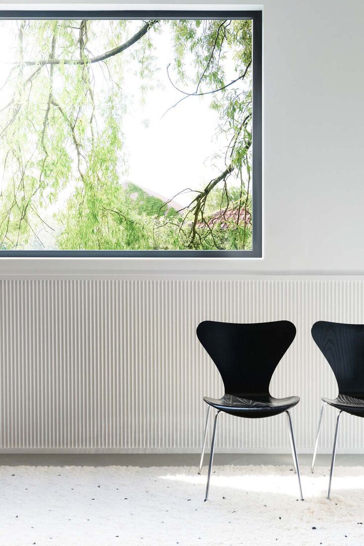 Orac Decor | Purotouch High Density Polyurethane | 3D Wall Covering | Modern Zigzag Wall Element | Primed White | 9-7/8in H