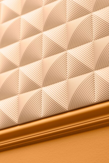 Orac Decor | High Density Polyurethane | 3D Decorative Covering | Cobble Wall Element | Primed White | 9-7/8in H