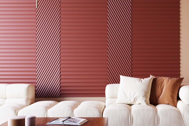 Orac Decor | High Density Polyurethane | 3D Wall Covering | XL Modern Valley Wall Element | Primed White | 9-7/8in H