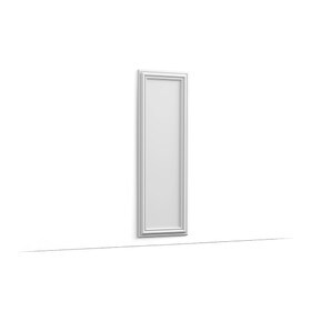 Orac Decor | High Density Polyurethane | 3D Wall Covering | Autoire Wall Panel | Primed White | 19-5/8in H x 59in Long