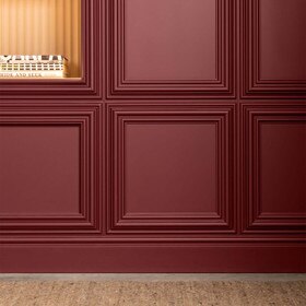 Orac Decor | Purotouch High Density Polyurethane | 3D Wall Covering | Autoire Wall Panel | Primed White | 19-5/8in H x 19-5/8in W