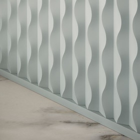 Orac | Purotouch High Density Polyurethane | 3D Wall Covering | Zea Wall Element| Primed White | 9-7/8in