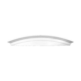13" High x 72" Wide Solid Window Crosshead Arch