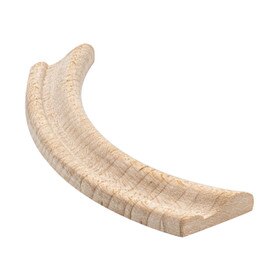 Unfinished Maple Wood Corner Curve