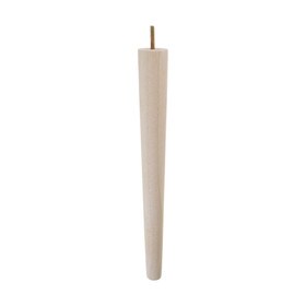 16in H x 1-3/4in Top x 1-1/8in Base | Unfinished Furniture Leg | WFL01-16 Series
