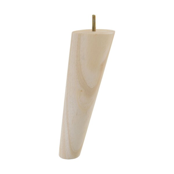 8in H x 2-1/2in Top x 1-5/16in Base | Furniture Leg