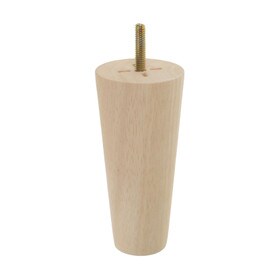 5in H x 2-5/16in Top x 1-1/2in Base | Unfinished | Furniture Leg | WFL08-5 Series