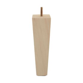 8in H x 2-1/4in Top x 1-1/2in Base | Furniture Leg