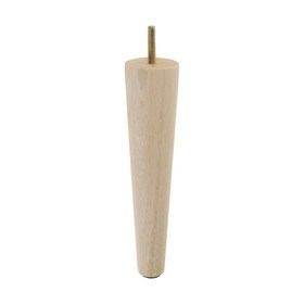 8in H x 1-7/8in Top x 1in Base | Furniture Leg