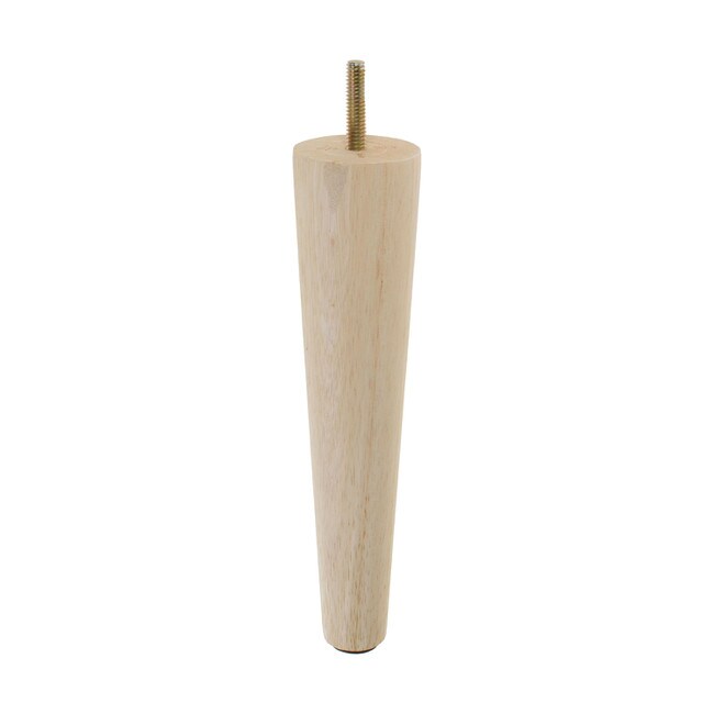 8in H x 1-7/8in Top x 1in Base | Furniture Leg