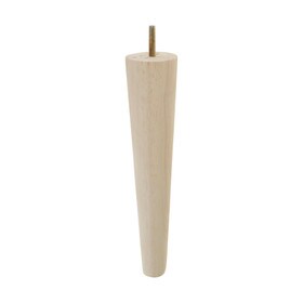 10in H x 2-1/8in Top x 1-1/8in Base | Furniture Leg