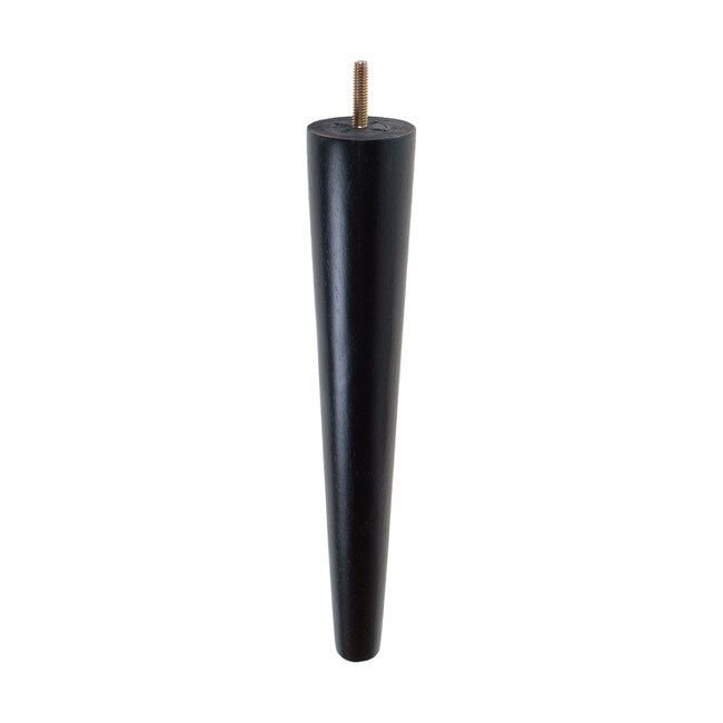 12in H x 2-1/8in Top x 1-1/8in Base | Furniture Leg