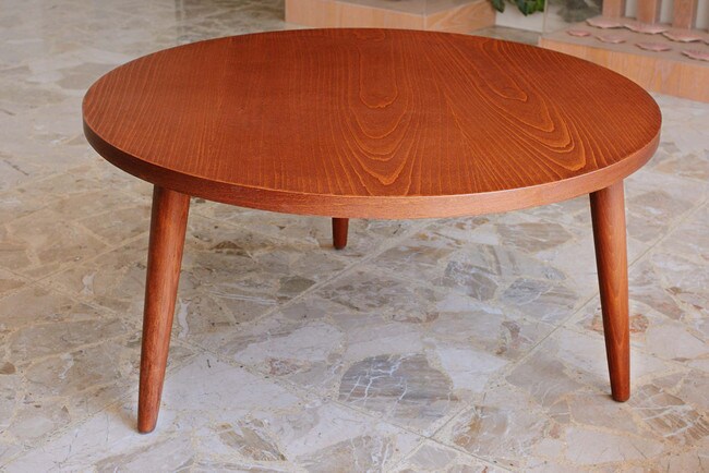 12in H x 2-1/8in Top x 1-1/8in Base | Furniture Leg