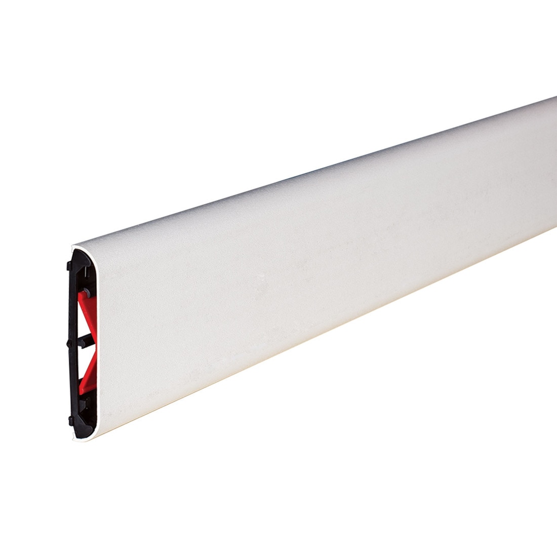6in W | Textured Vinyl with Aluminum Retainer | Red-E Clip Design Wall Guard