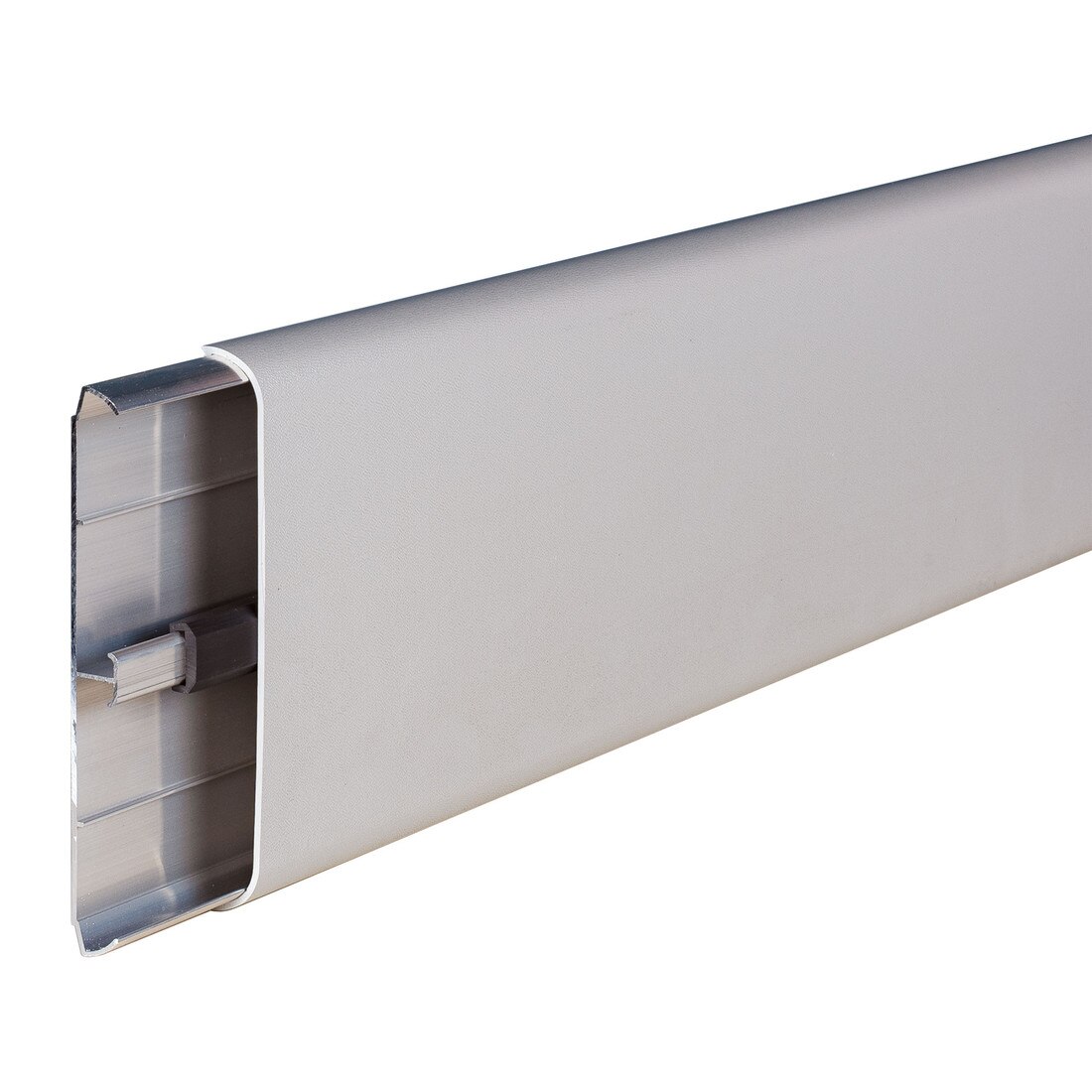 8in Wide | Textured Vinyl with Aluminum Retainer | Wall Guard 12' Length