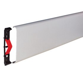 8in W | Textured Vinyl with Aluminum Retainer | Red-E Clip Design Wall Guard