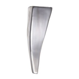 8in H | Satin Chrome | Cast Aluminum Furniture Leg