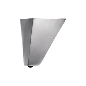 4in H | Brite Chrome | Cast Aluminum Furniture Leg | WGL-290-CHR Series
