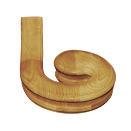 Right Hand Volute For 6010 Rail Red Oak