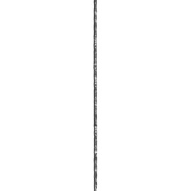 5/8"W X 35 1/2"H Heavily Hammered Sq Baluster