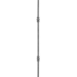 Mtl. 1/2"Sq. 47" H Hand Forged Balusters | WI-105/1L Series